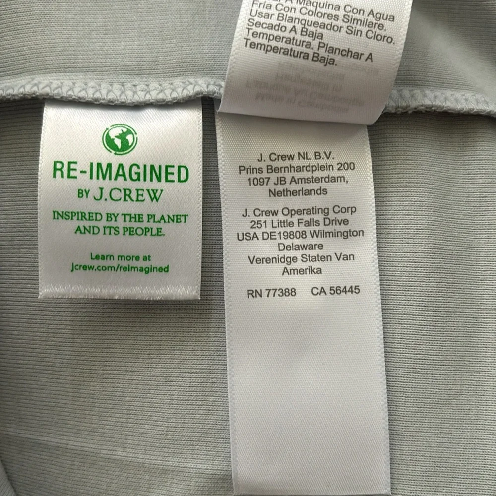 J.Crew Slim perfect T-shirt Pale Sky Small - Picture 8 of 9